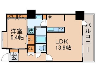 東雲ｷｬﾅﾙｺ-ﾄCODAN18号棟の物件間取画像